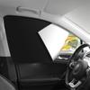 Magnet Car Side Window Curtain 2Pcs Car Sun Shade Privacy Curtains Front/Rear Window UV Blocking Summer Sunshade Cover