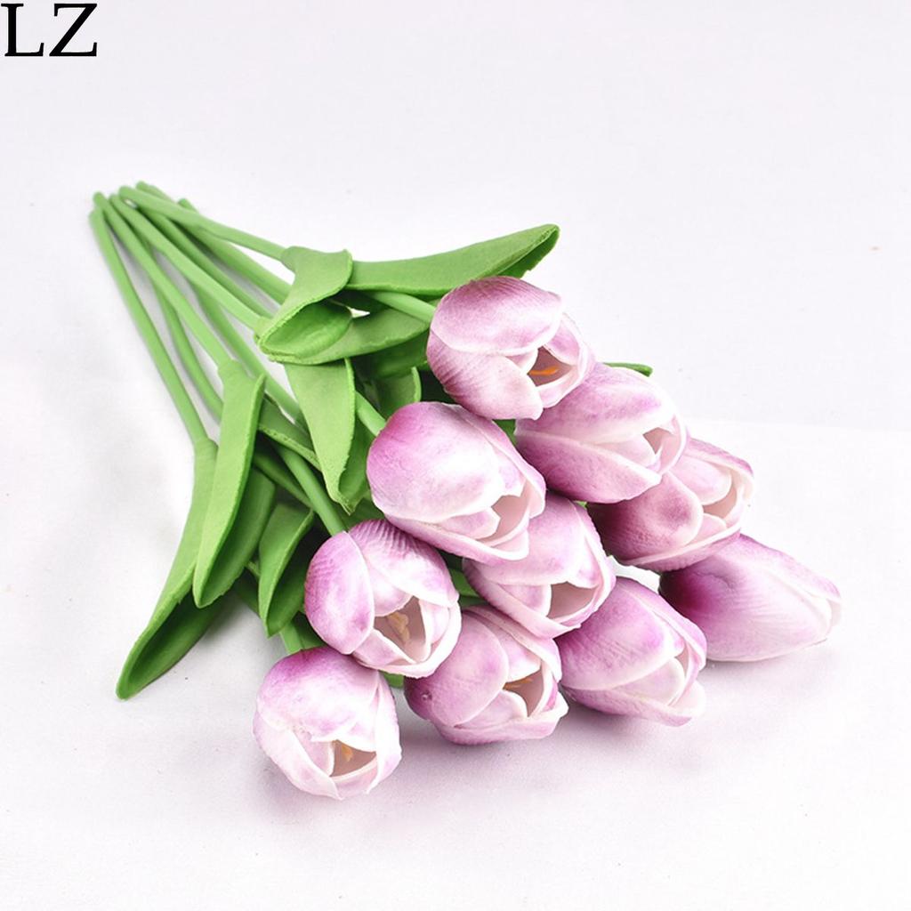 Wreath 5pcs Wedding Home Decoration Garland Fake Flowers Artificial Plant Tulipanes Tulip