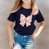 Футболки для малышей, девочек и мальчиков, детские футболки с короткими рукавами и принтом для мальчиков и девочек