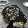 Mens Analog Sport Quartz Watch Waterproof Chronograph Men Luxury Watches Army Military Clock Relogio Masculino