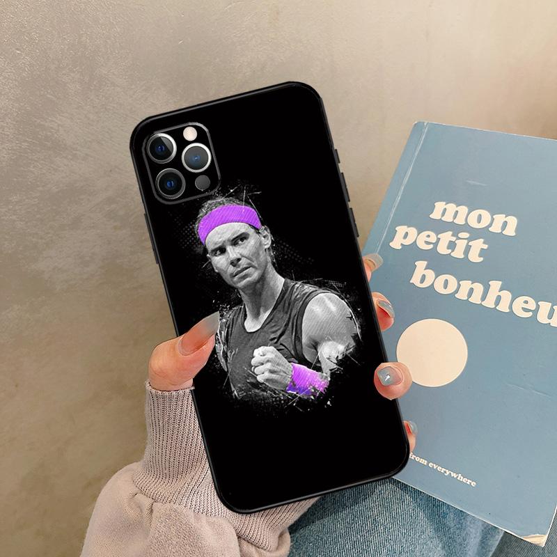Rafael Nadal Funda For iPhone 14 12 11 13 15 16 Pro Max Mini X XS XR Plus Phone Case Cover