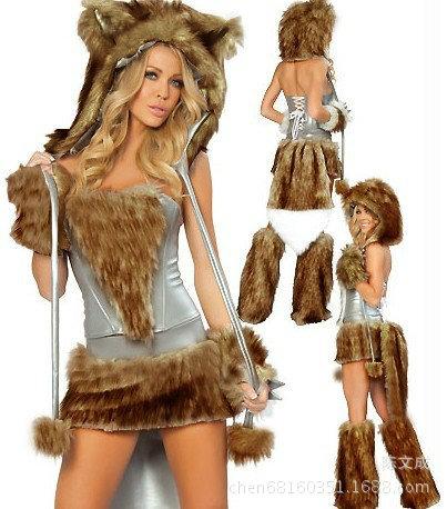 Tiger with tail, leopard print, cat girl costume, cat girl costume, halloween costume, masquerade, DS costume, savage costume.