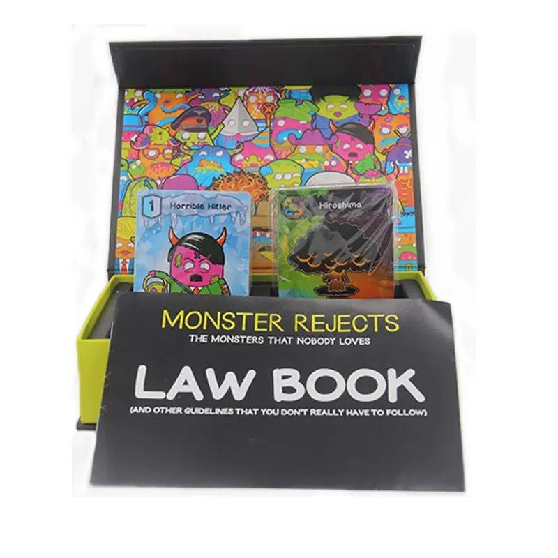 Funny Monster Misfits Card Game for 2-5 Players Tabletop Games Humorous Party Entertainment