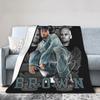 Chris Brown XX Soft Warm Plush Throw Blanket for Couch Bed Flannel Bedspread Cover Gift for Girls Boys