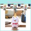 Charming Cute Duck Plush Keychain Soft Toy For Bags And Accessories