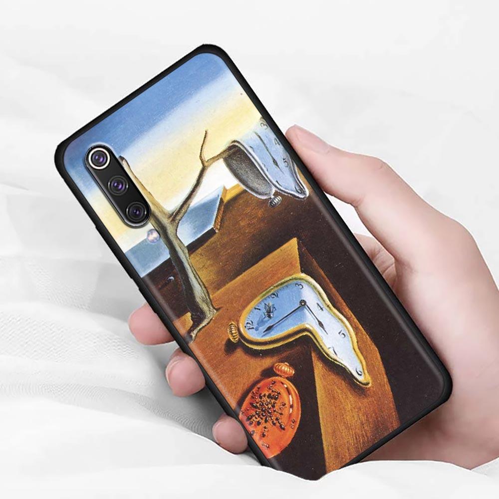 Мягкий чехол с изображением кота Ван Гога, звездной ночи, маслом для Xiaomi Mi 9 9se 8 10 10T A2 Lite 10S 9T CC9 Note 10 Pro 9Lite, чехол Fundas
