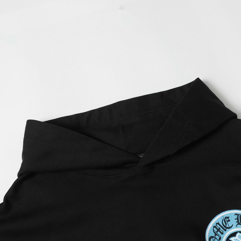 852 CHROME HEARTS Осень-Зима 2026 Новая Классическая толстовка с капюшоном большого размера с логотипом, Подходит для ношения парами