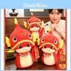 Adorable 2025 Snake Year Plush Toy Zodiac Snake Doll Soft Stuffed Animal Gift
