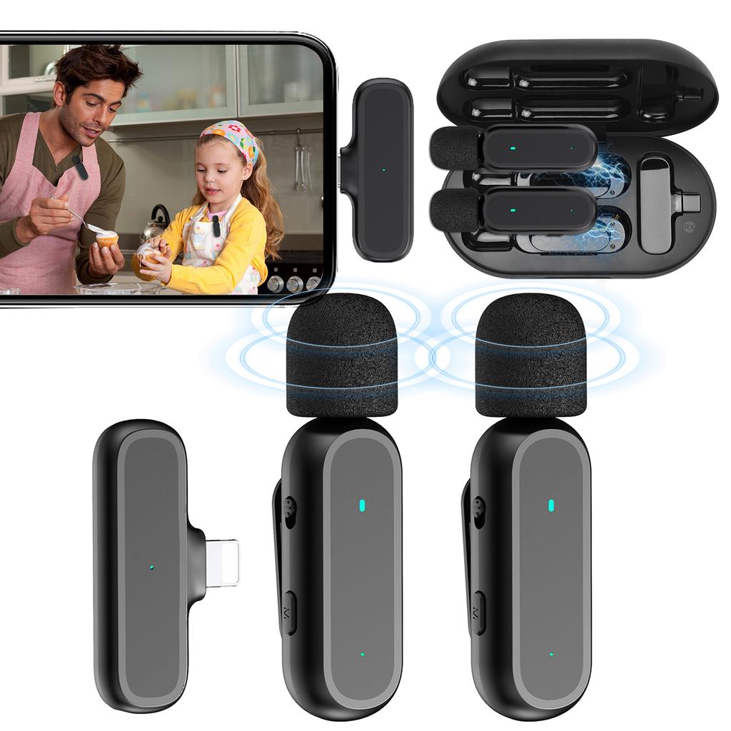 Портативная беспроводная микрофонная система OnetriggerTwo с микрофоном для записи видео, передача 20 м