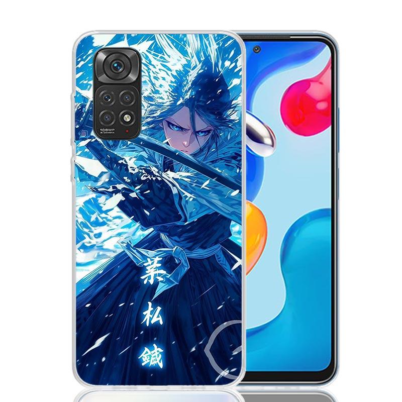 Чехол для телефона Bleach Кучики Рукия для Xiaomi Redmi Note 15 14 13 12S 12 Pro Plus 11S 11E 11 11T 10S 10 Арт Мягкий Чехол с Рисунком Redm