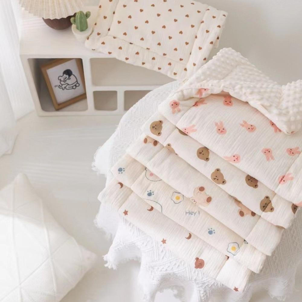 Маленький матрасик для детской коляски, хлопковый подгузник, мягкая подушка для сиденья детской коляски