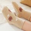 5 пар Детские нескользящие носки Милые мультяшные узоры Удобные дышащие носки для дома для мальчиков и девочек Малыш носки для дома