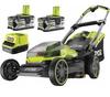 Kosiarka Bezszczotkowa + Podaszarka Ryobi Ry18Lmx40A 2X5Ah 18V Promocja