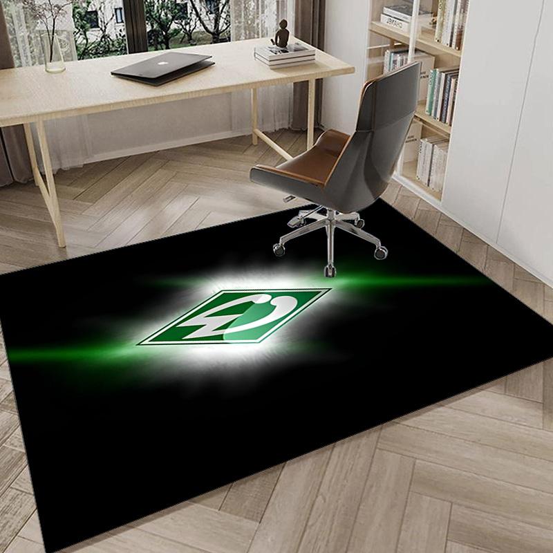 Werder Bremen football Area Rug Office rug, Chair Rug, Decor Carpet Livingroom bedroom Mat, Large Size Fan gifts Christmas gifts