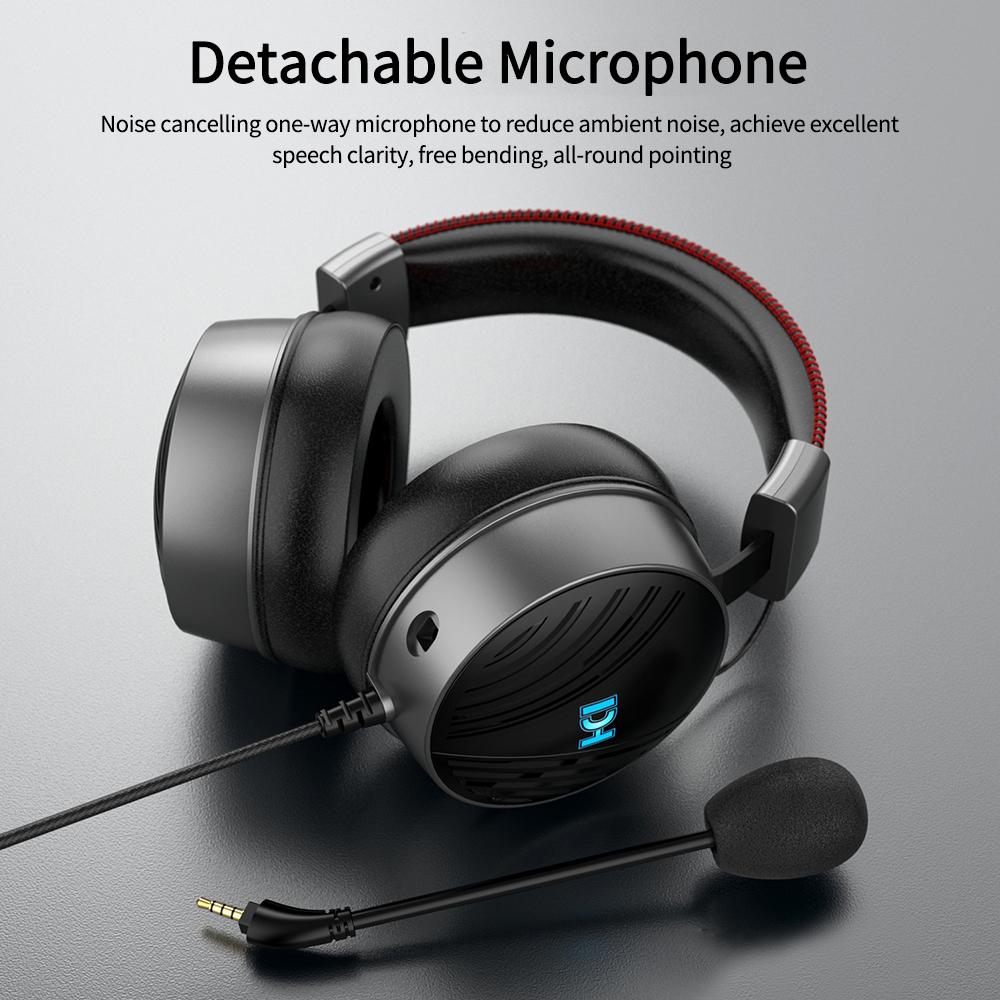Безболезненное высокое качество звука, стереофонические проводные наушники с сабвуфером, стереокарта, спортивные компьютерные игровые гарнитуры