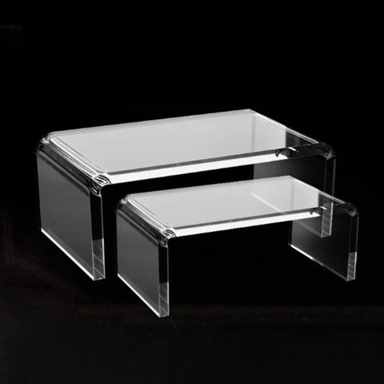 Прозрачный акриловый органайзер для кухонного шкафа для хранения на столешнице и полка для специй