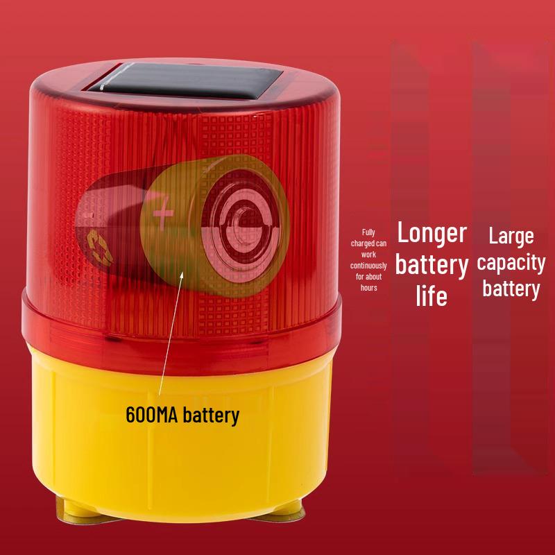 Newcomer Discount: Solar Strobe Safety Light - Outdoor Warning & Obstacle Signal