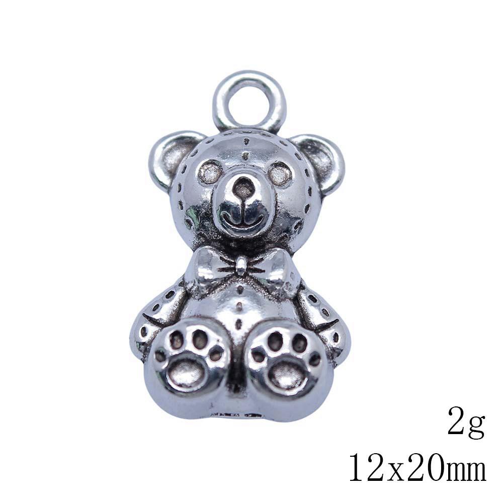 2025 Тренд Ожерелье с подвесками Динозавры Животные Подвески-медведи Подвеска Самые дешевые товары Подвески для браслетов