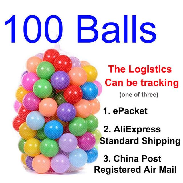 Colors Baby Plastic Balls Water Pool Ocean Wave Ball Kids Swim Pit With Basketball Play House Outdoors Tents Toy HYQ2