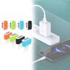 Светодиодное USB-зарядное устройство для смартфонов со светящимся индикатором и мощностью 5 Вт для путешествий и офиса