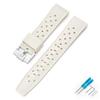 Резиновый силиконовый ремешок для Swatch X Blancpain для Fifty Fathoms Мужской Женский Изогнутый конец Водонепроницаемый Спортивный Пять Океанов Ремешок для часов 22 мм