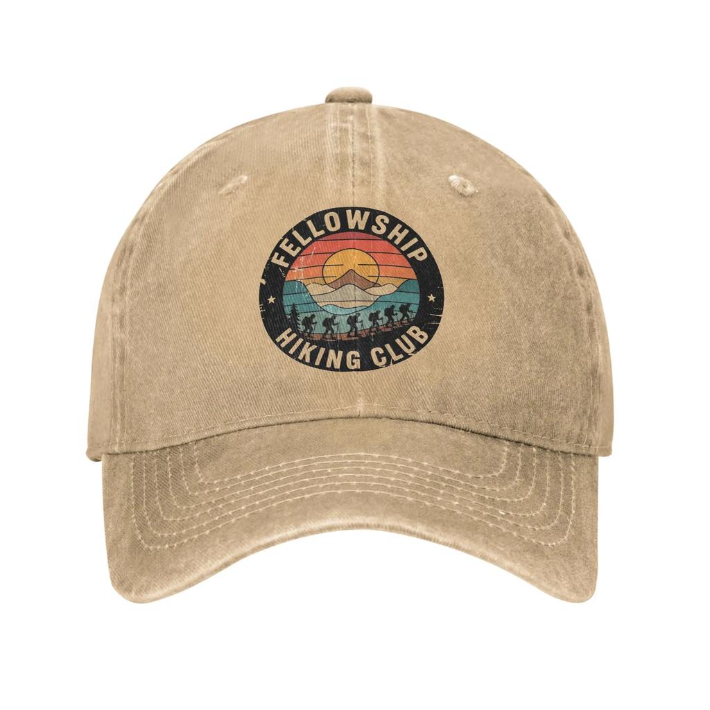 Fellowship Hiking Club Accessories Baseball Cap Unisex Casual Hats Cap Adjustable Sun Cap