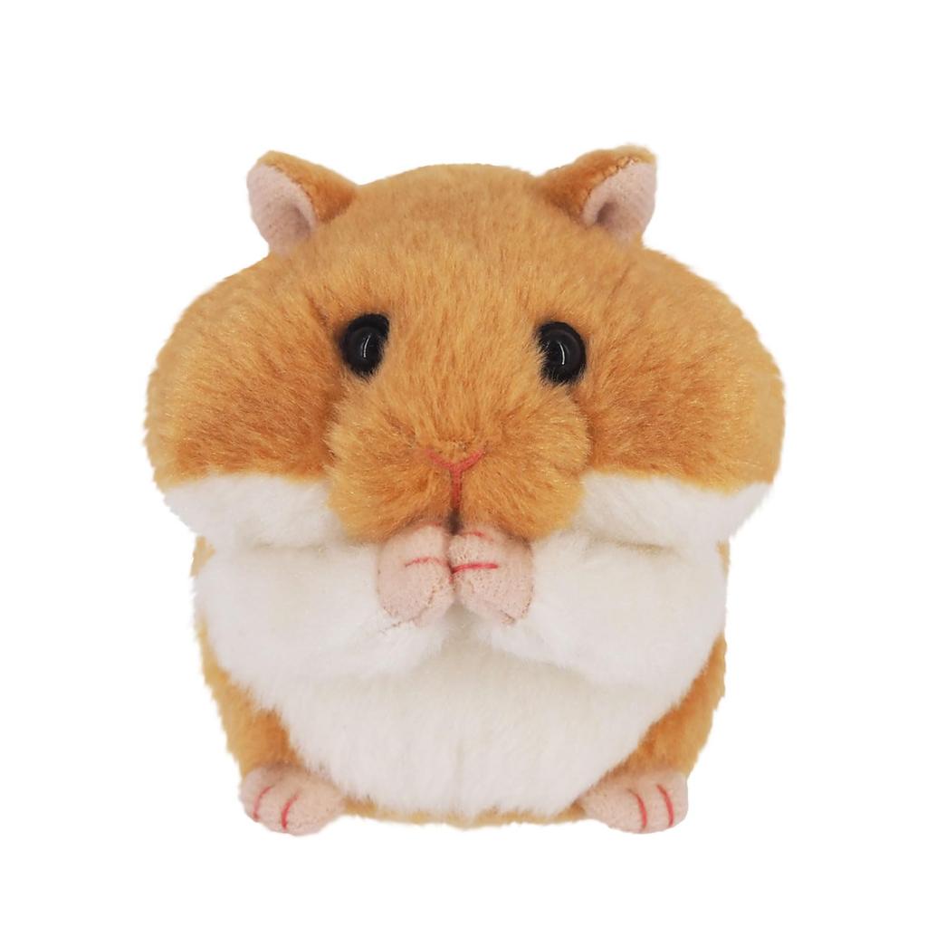 Sanei Boeki Mogomogo Hamster ~ Golden-san Ш6 x Г7 x В7,5 см Плюшевая игрушка MGH01