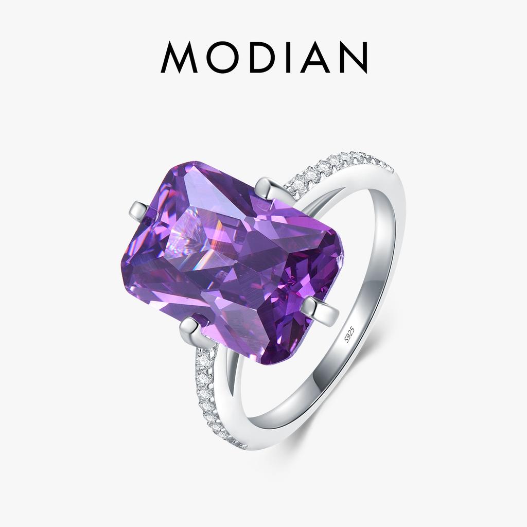 Modian Instagram Новое Классическое Модное Кольцо из Серебра 925 Пробы Люксовое Кольцо для Женщин Ювелирные Изделия на Годовщину Помолвку Серебряное Кольцо Anel