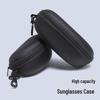 Large Capacity EVA Zipper Sunglasses Storage Box with Hook - Sports and Regular Glasses