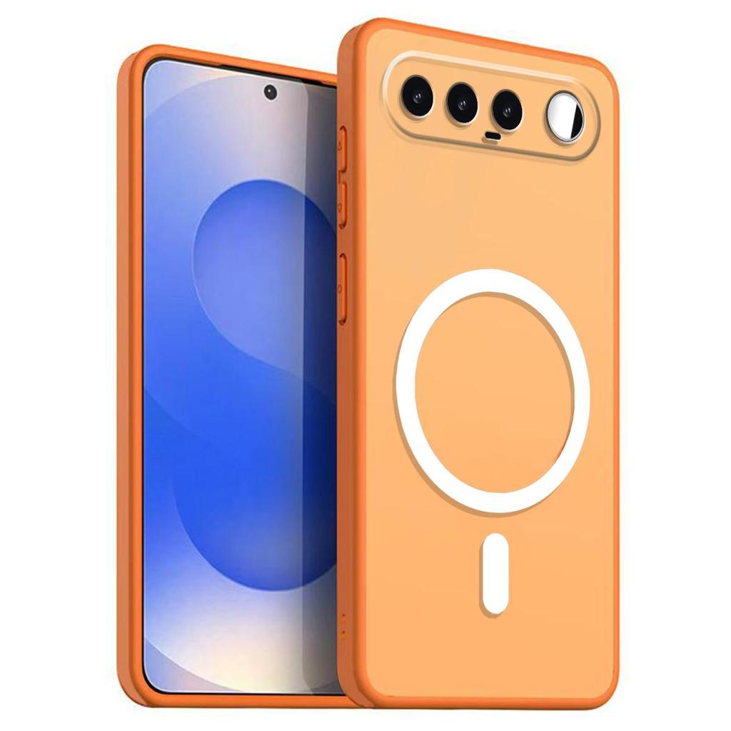 Магнитный железный кольцевой чехол для телефона для realme 16 5G Матовый мягкий ТПУ Ударопрочный чехол