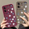 Сине-белые цветы TPU чехол для Xiaomi Redmi Note 13 14 Pro Plus 12 13 14 5G 13C Poco X6 X5 M6 F6 14T 13T Pro Мягкая крышка для телефона