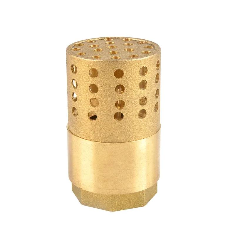 3/4" 1" 1-1/4" 1-1/2" BSP Внутренняя резьба Латунный обратный клапан Сетчатый фильтр Донный клапан Ножной клапан Для водяного насоса