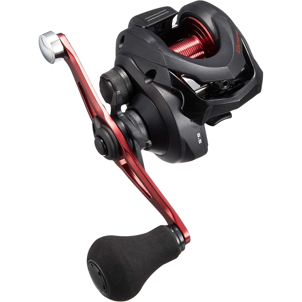 Кастинговая катушка Shimano Genpou 200PG, правая рука, для ловли камбалы, морского окуня и кальмара