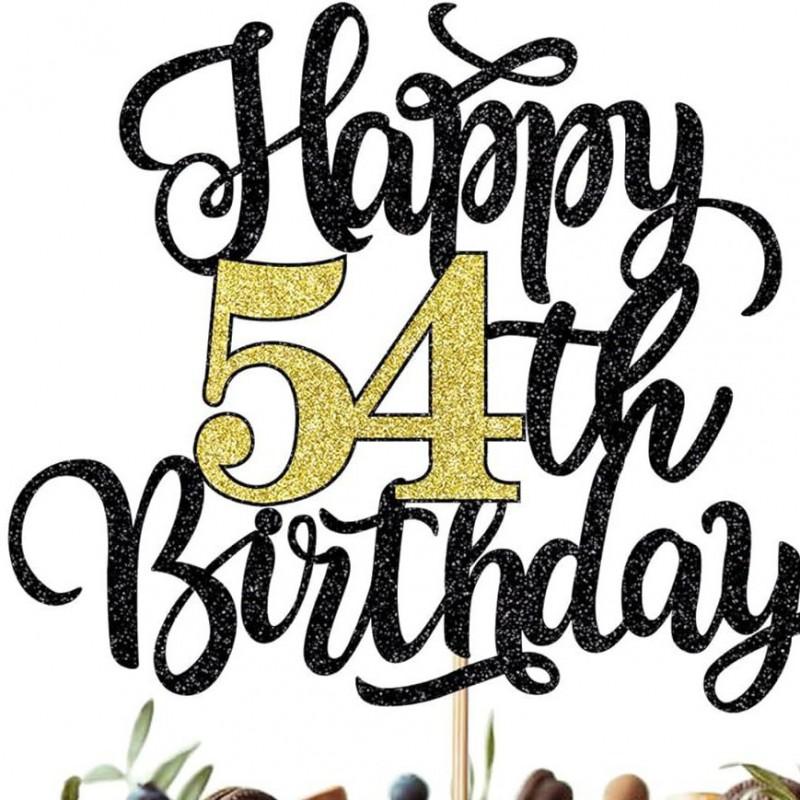 Birthday Cake TopperHappy Paper Decor Party Celebration