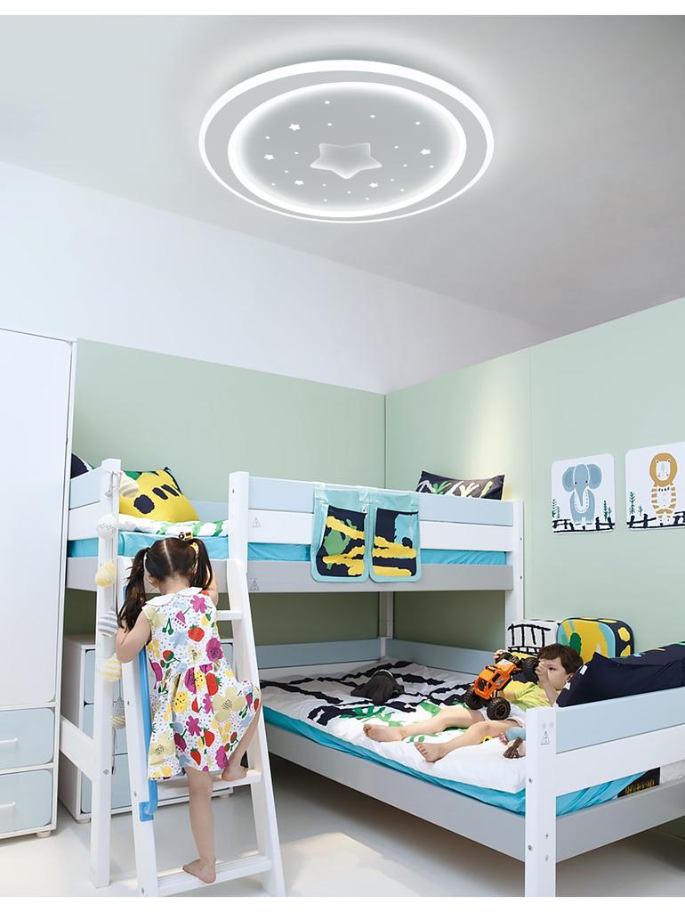 Современная светодиодная потолочная люстра для детской гостиной, спальни, кабинета, креативное украшение дома, прибор внутреннего освещения, люстра