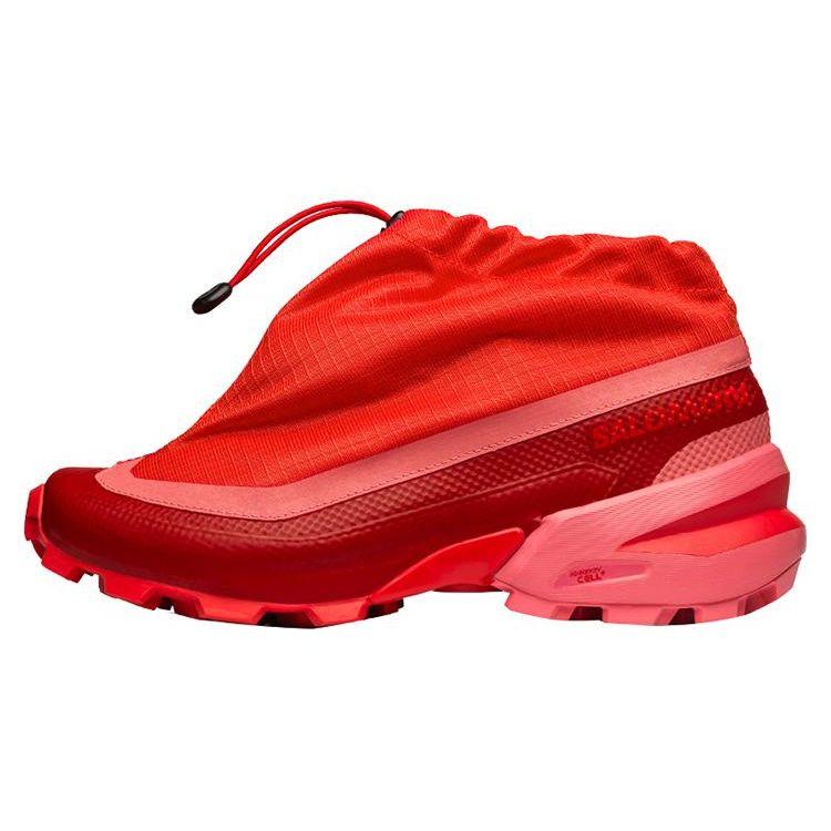 Mm6 Maison Margiela Salomon Cross Low Shock Absorbing Slip Resistant Durable Low Top Outdoor Functional Shoes Unisex Shoes Red L47169600