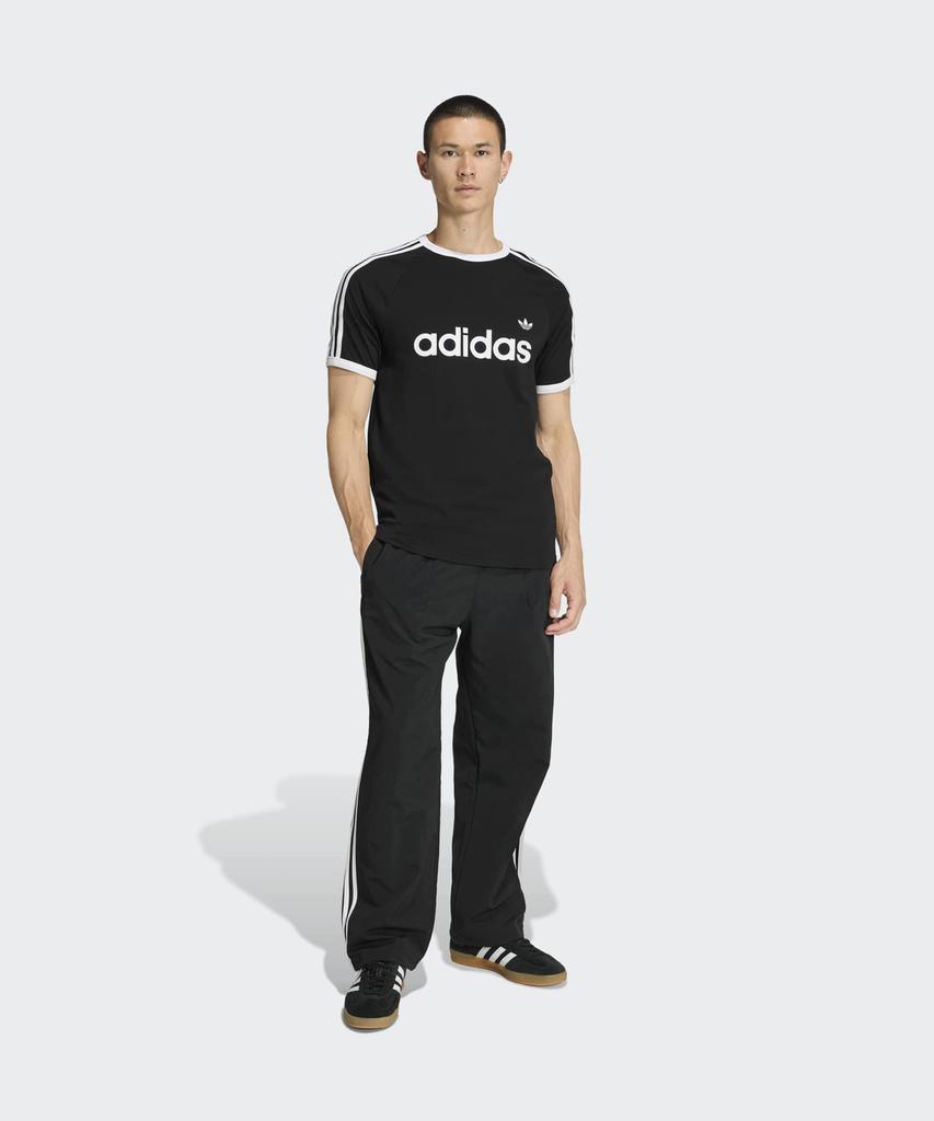 adidas Свободные брюки с тремя полосками - Черный / Ke3589