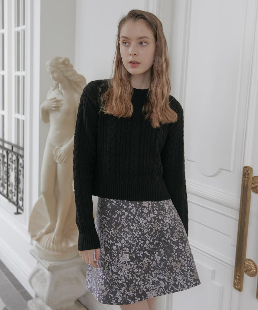 Tina Blossom Mint Skirt