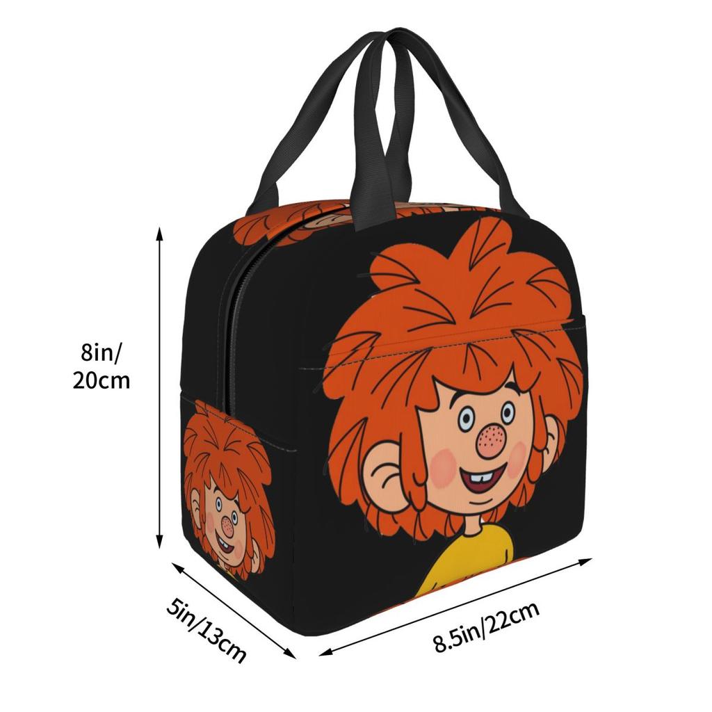 Изолированная сумка-ланчбокс Pumuckl для женщин и детей, портативные контейнеры для еды, термоланчбокс, сумка-тоут