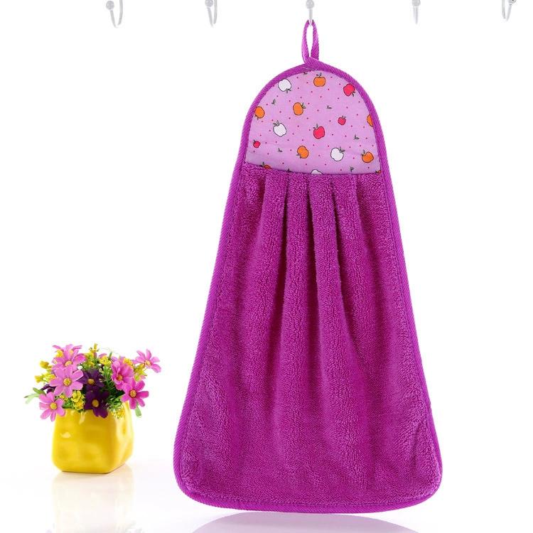 3 шт. в упаковке из кораллового флиса для рук — быстросохнущие, сверхвпитывающие, устойчивые к пятнам, мягкие и прочные, с фруктовой тематикой, только ручная стирка