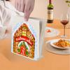 Diamond Art 5D Креативный мультяшный рождественский домик бумажные салфетки держатель коробки портативный домашний офис бумажная коробка украшение дома