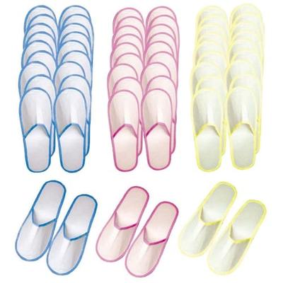 Одноразовые чистящие тапочки, 30 пар (2 комплекта по 15 пар каждый)