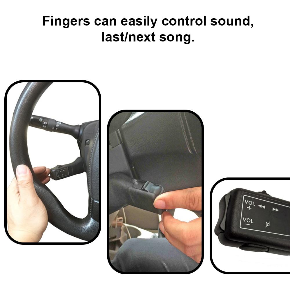5 Кнопок Универсальный Автомобильный Кнопочный Пульт Дистанционного Управления на Рулевом Колесе Проводной Автомобильный Пульт Дистанционного Управления Кнопками на Рулевом Колесе
