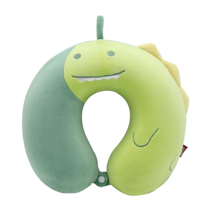 Unicorn Kids U Shape Pillow With Memory Foam And Soft Elastic Cover For Rest