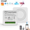 10A/16A Graffiti WiFi Smart Switch APP Пульт дистанционного управления Alexa Voice Control Smart Box Устройство включения/выключения