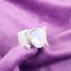 Natural Milky Opal Gemstone 925 Sterling Silver Jewelry Handmade Ring For Gift RR-22-18