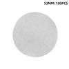 51mm/53mm/58mm 100Pcs Coffee Powder Bowl Filters Paper For Espresso Coffee Maker Secondary Water Filter Paper