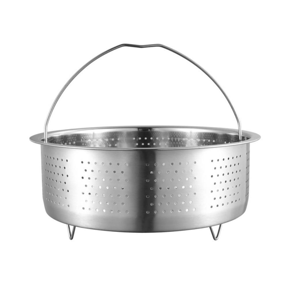 Корзина для пароварки с мелкой сеткой, ручкой и подставкой, корзина для слива воды, подставка для варки на пару, овощи