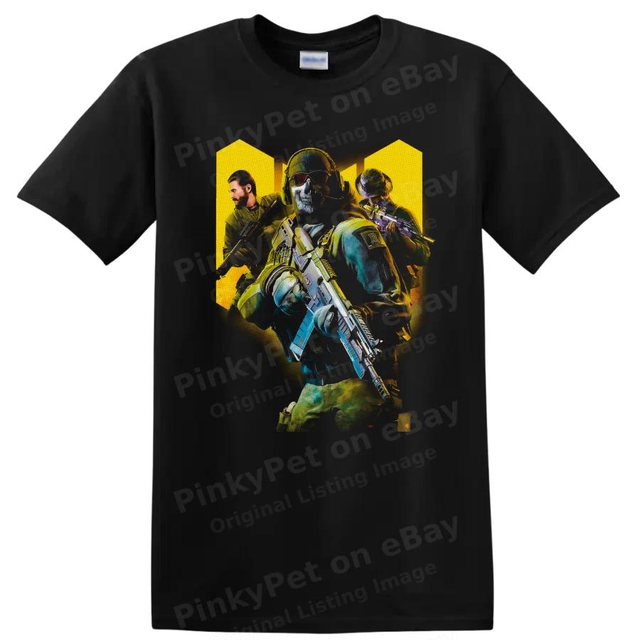 Call Of Duty Tactical Soldiers T Shirt Military Combat Gamer Graphic Tee Gift