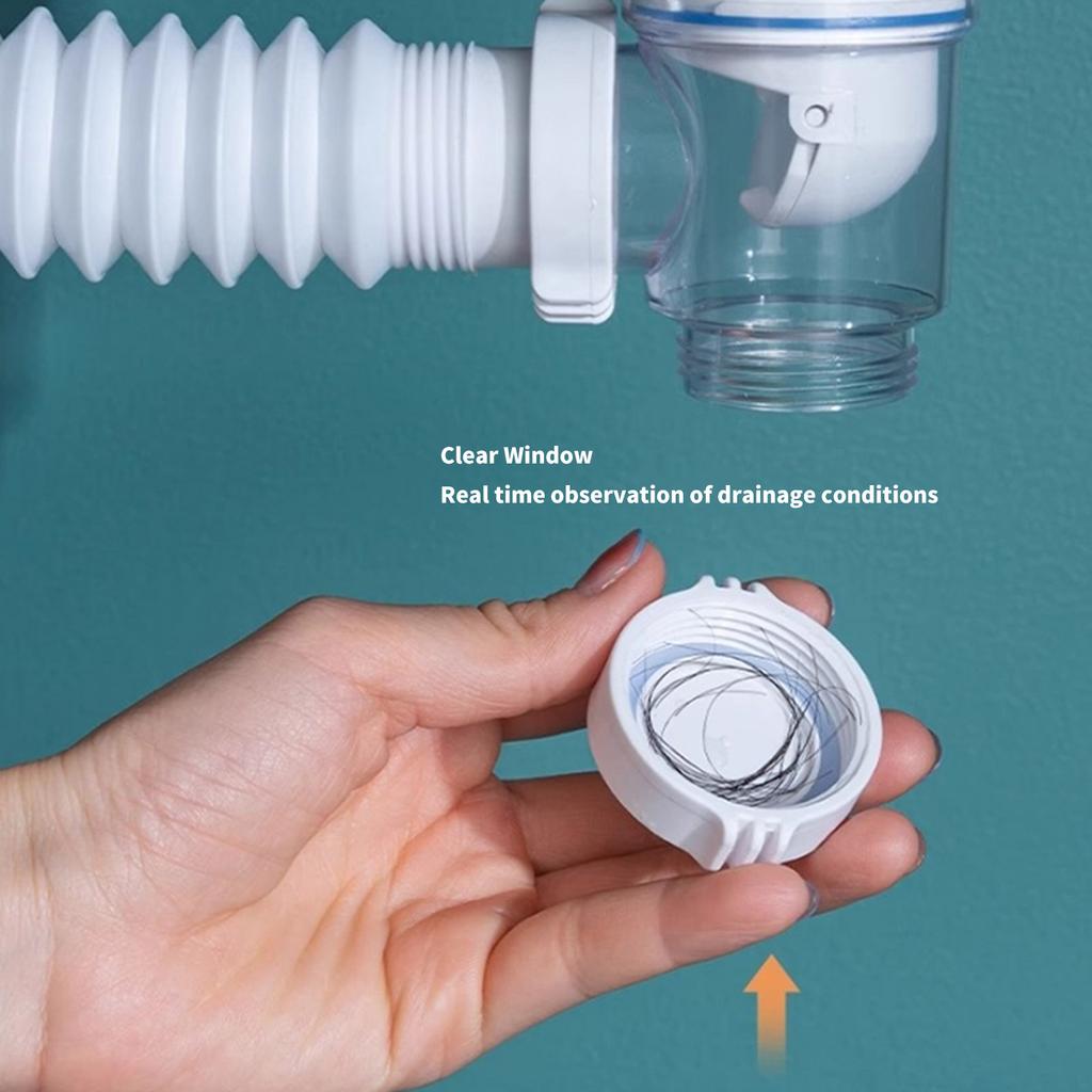 Сливная труба для раковины в ванной комнате, незасоряющийся сетчатый фильтр для раковины, растягивающиеся дезодорирующие трубопроводы, шланг для раковины, сантехнический элемент, долговечный